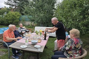 Příprava na kampaň při přátelském setkání