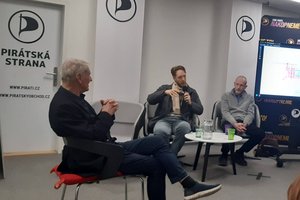 Václav Vislous v diskusi