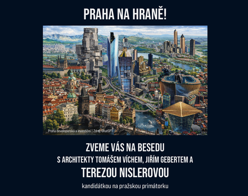 Praha na hraně - plakátek